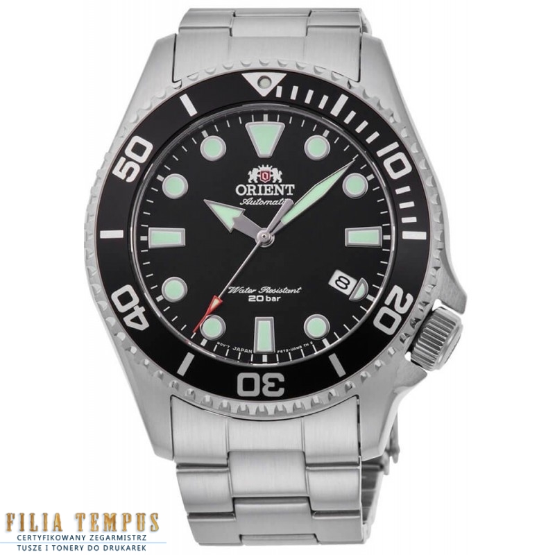 sportowy męski Zegarek Orient Automatic Diving RA-AC0K01B10B TRITON na bransolecie