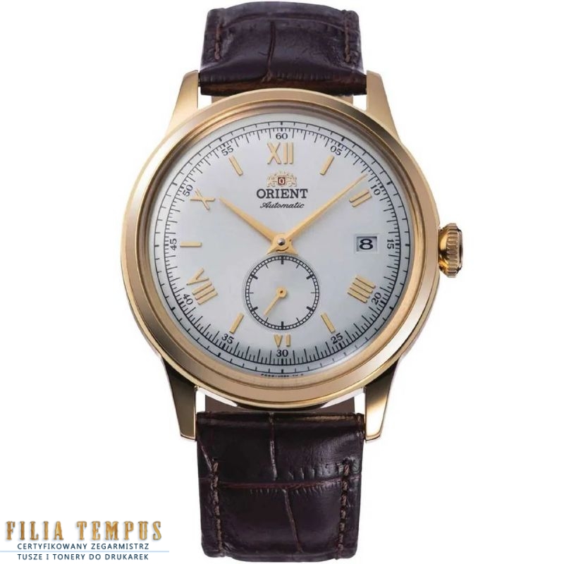 klasyczny męski Zegarek Orient Bambino Small Seconds RA-AP0106S30B na pasku