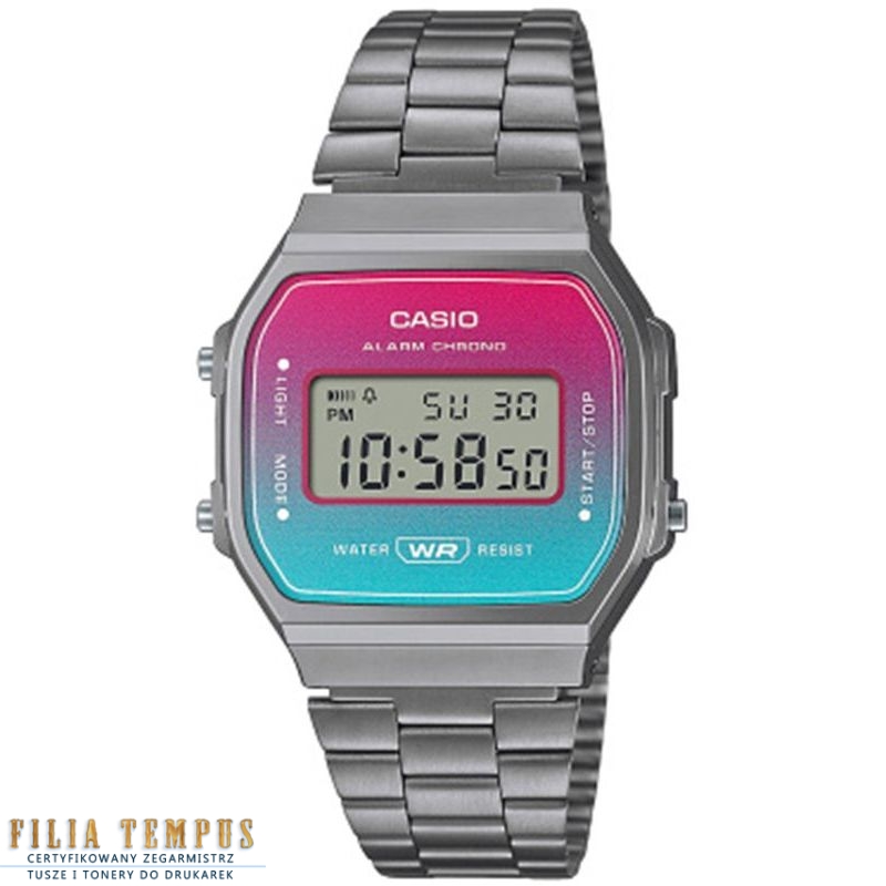 Zegarek Casio A168WERB-2AEF - Zegarki CASIO