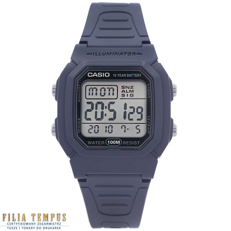 Zegarek Casio W-800H-2AVES - Zegarki CASIO