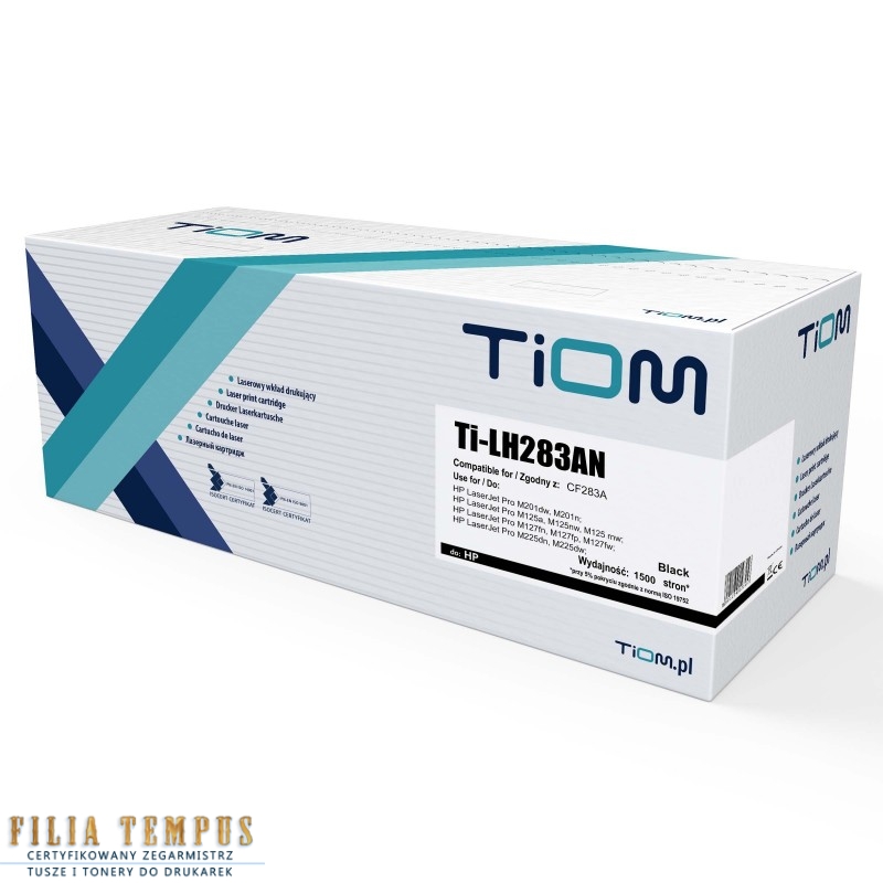 Toner HP83A CF283A zamiennik Tiom - Tonery HP