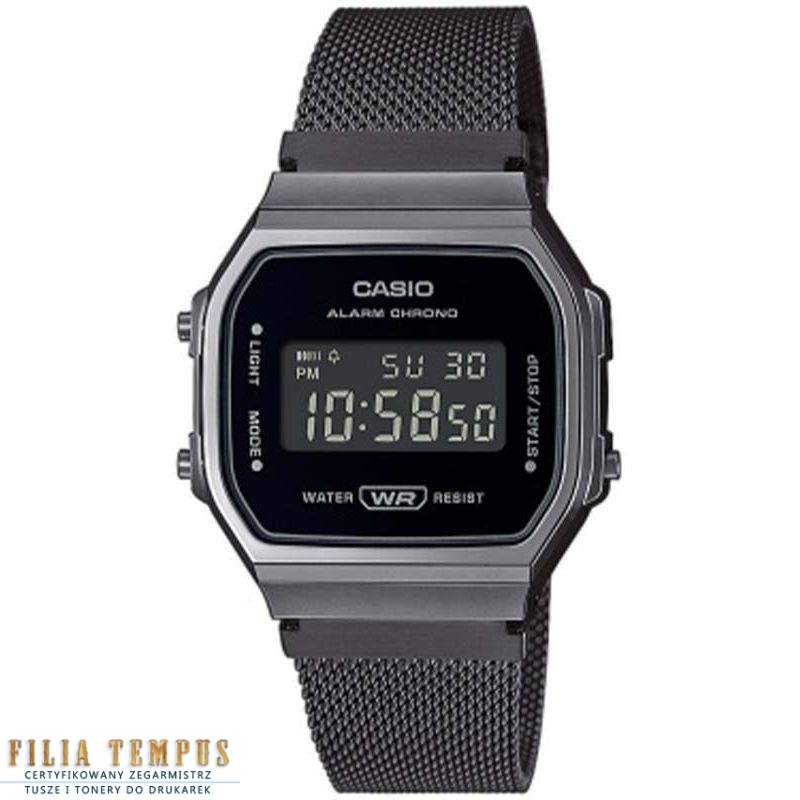 Zegarek Casio Vintage A168WEMB-1BEF Iconic - Zegarki CASIO