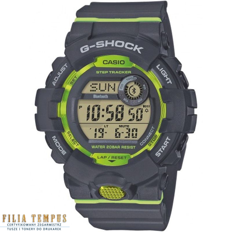 Zegarek Casio G-Shock G-Squad GBD-800-8ER - Zegarki CASIO