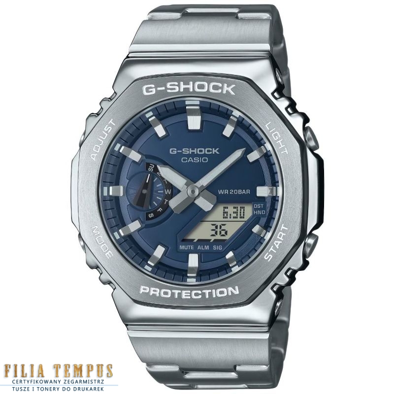 Zegarek Casio G-Shock Octagon GM-2110D-2BER - Zegarki CASIO