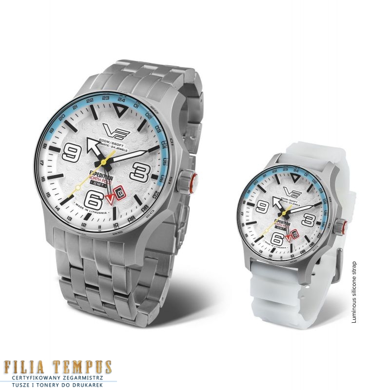 Zegarek Vostok Europe Expedition North Pole Frost NH34-595A773B - Zegarki VOSTOK