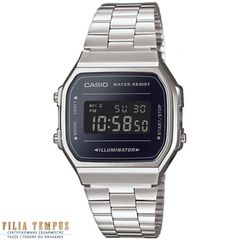 Zegarek Casio Vintage A168WEM-1EF Iconic - Zegarki CASIO