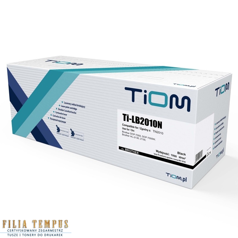 Toner do Brother TN-2010 zamiennik TIOM - Tonery Brother