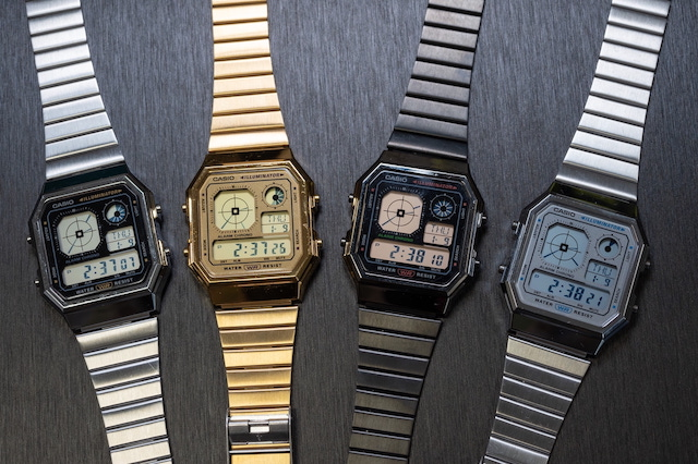 Elektroniczny zegarek męski Casio Royale AE-1200WHD